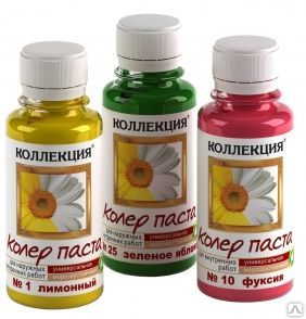 №11 Паста колеровочная "КОЛЛЕКЦИЯ" (0,1л) сиреневый (min 6/108) (04009) 