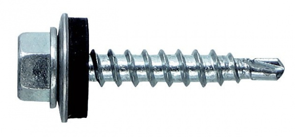 Саморезы кровельные (оцинкованные) 5,5х25 (3000шт)  