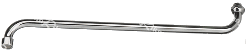 Излив круглый "LUCKY TAP" 30см с аэратором D18 (100) (SP-30S) (948) 