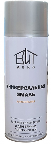 Эмаль аэрозольная "ВИТ ДЕКО" универсальная Бирюзовый (RAL-5021) 520мл (12) 